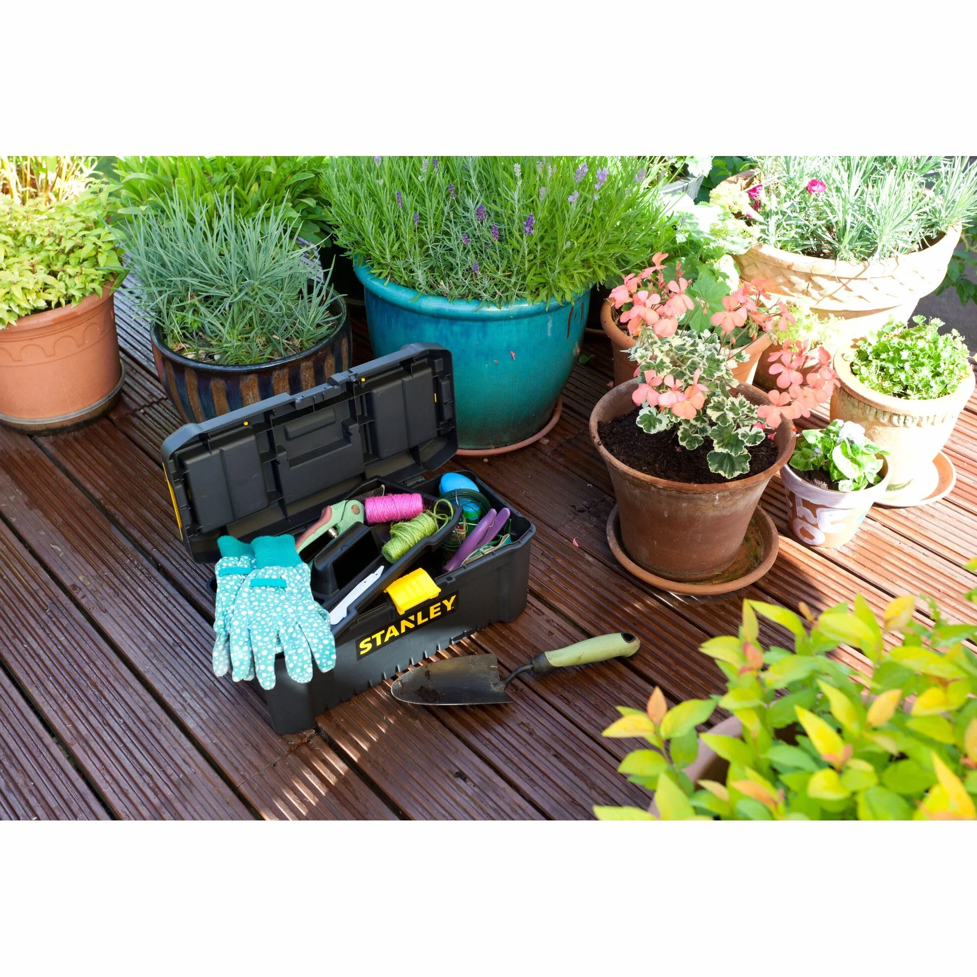 STANLEY STST1-75517 Cassetta Porta Utensili, Nero/Giallo, 16"
