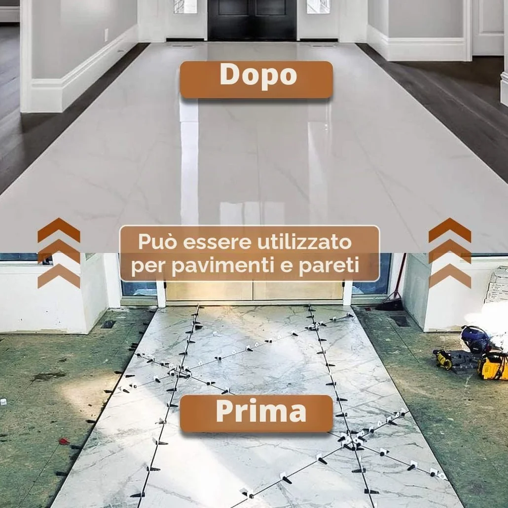 Cunei per piastrelle riutilizzabili, 200 pezzi, cunei per il montaggio delle piastrelle, dicendo addio alle piastrelle inclinate con questi cunei di alta qualità (90 mmx16 mm)