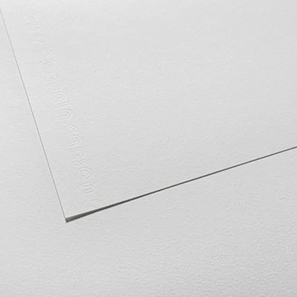 Canson"C" à grain 25 fogli A3, 180 g/m², colore: bianco carta da disegno