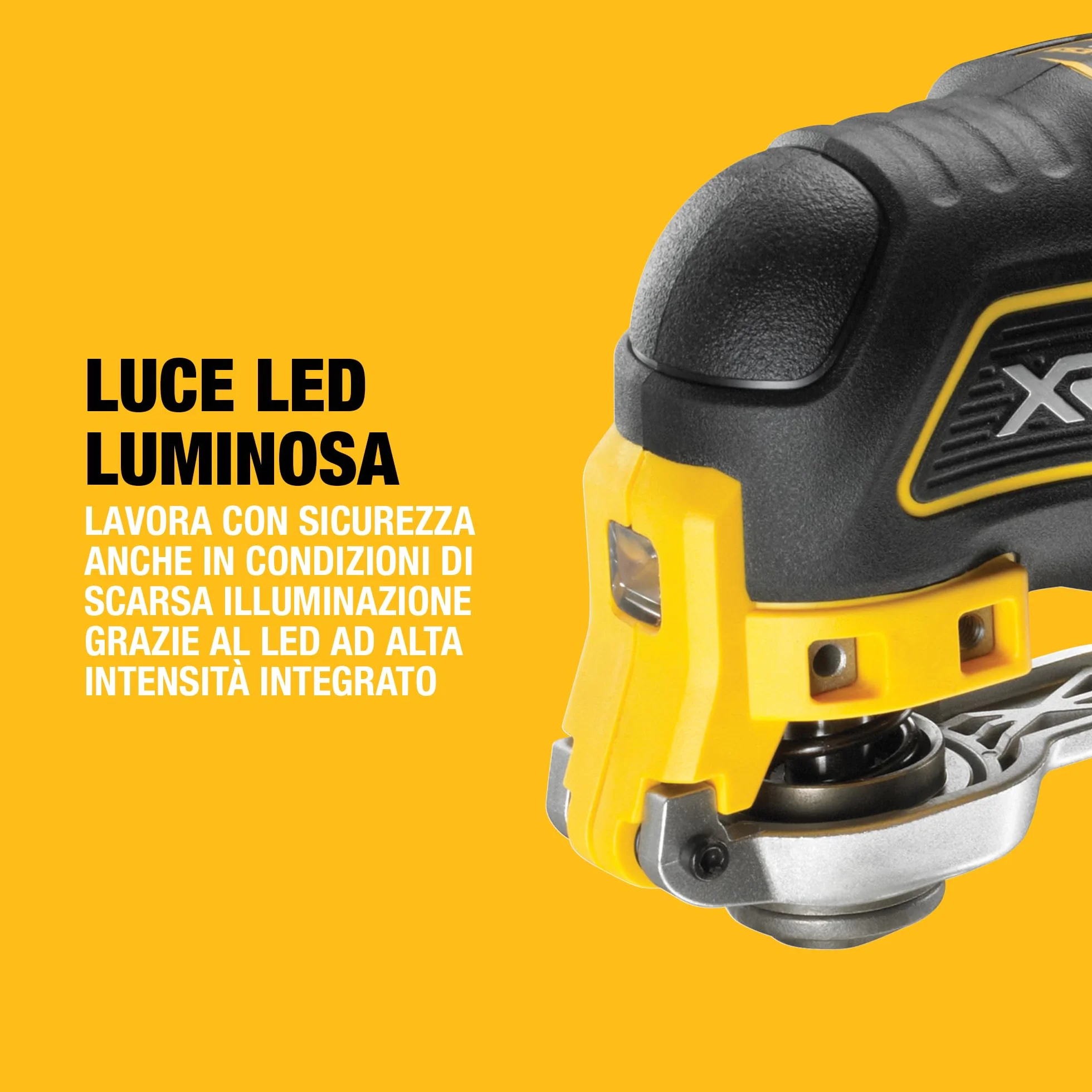DEWALT DCS355NT-XJ Utensile oscillante senza spazzole 18V XR T-STAK