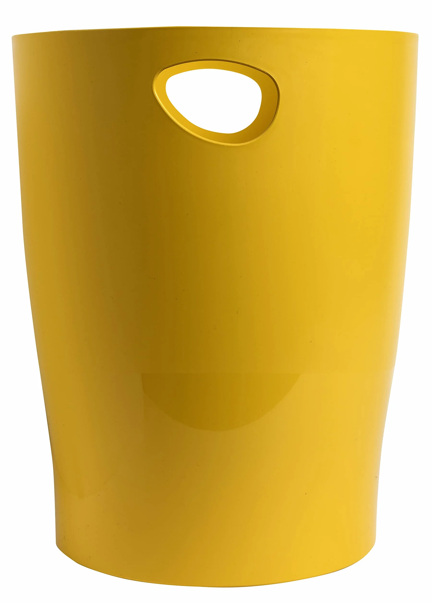Exacompta - Rif. ECOBIN BeeBlue 45302D - 1 cestino per la carta, con maniglie, volume 15 litri, dimensioni 26,3 x 26,3 x 33,5 cm, per ufficio o casa, 4 colori casuali