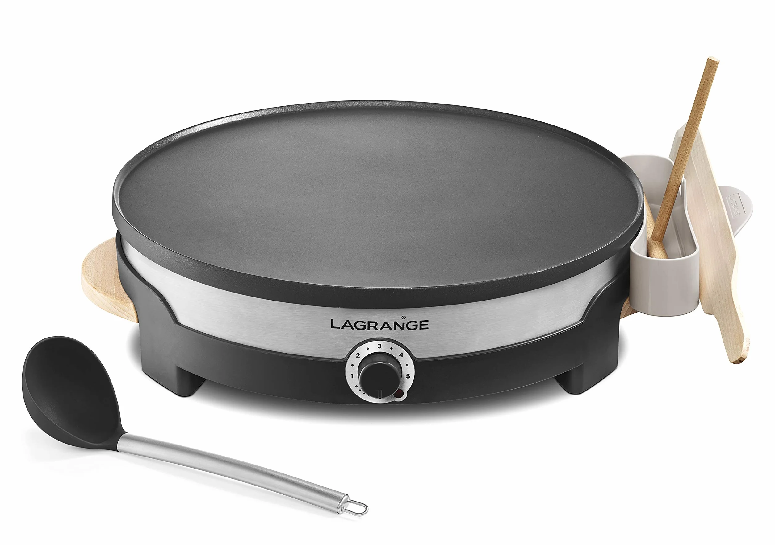 Lagrange Crepper, 1500 W, Legno Chiaro