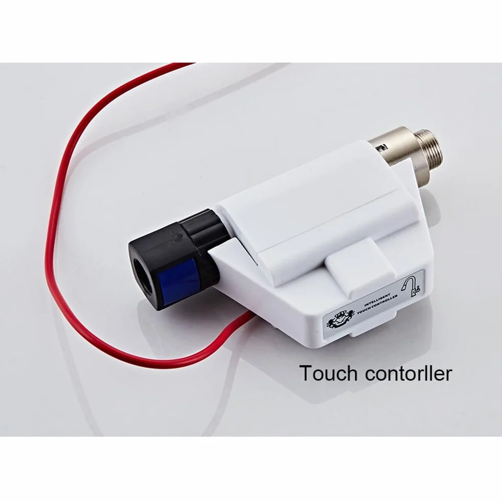 Controller touch intelligente con sensore a induzione per rubinetti da cucina con vano batteria, controllo touch estraibile per rubinetti da cucina, durevole, facile da usare B
