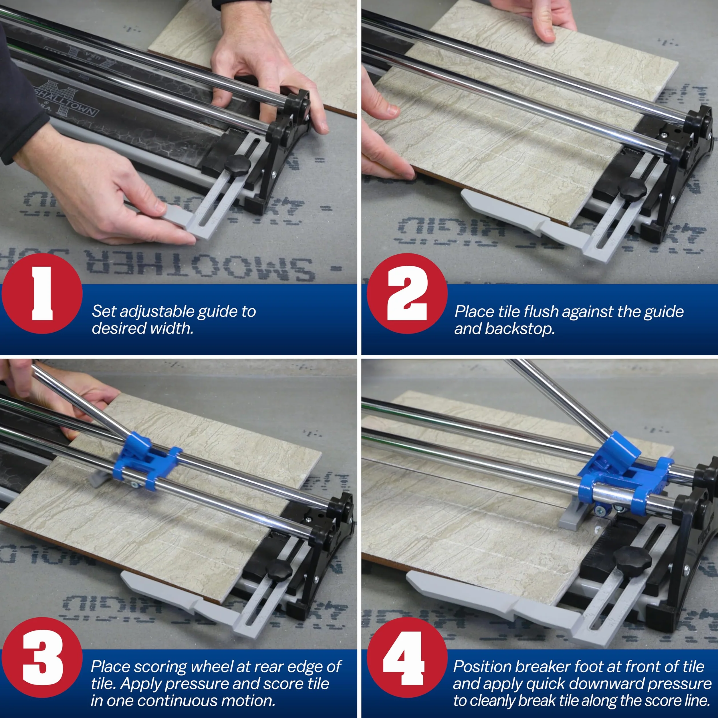Marshalltown 17" tagliapiastrelle