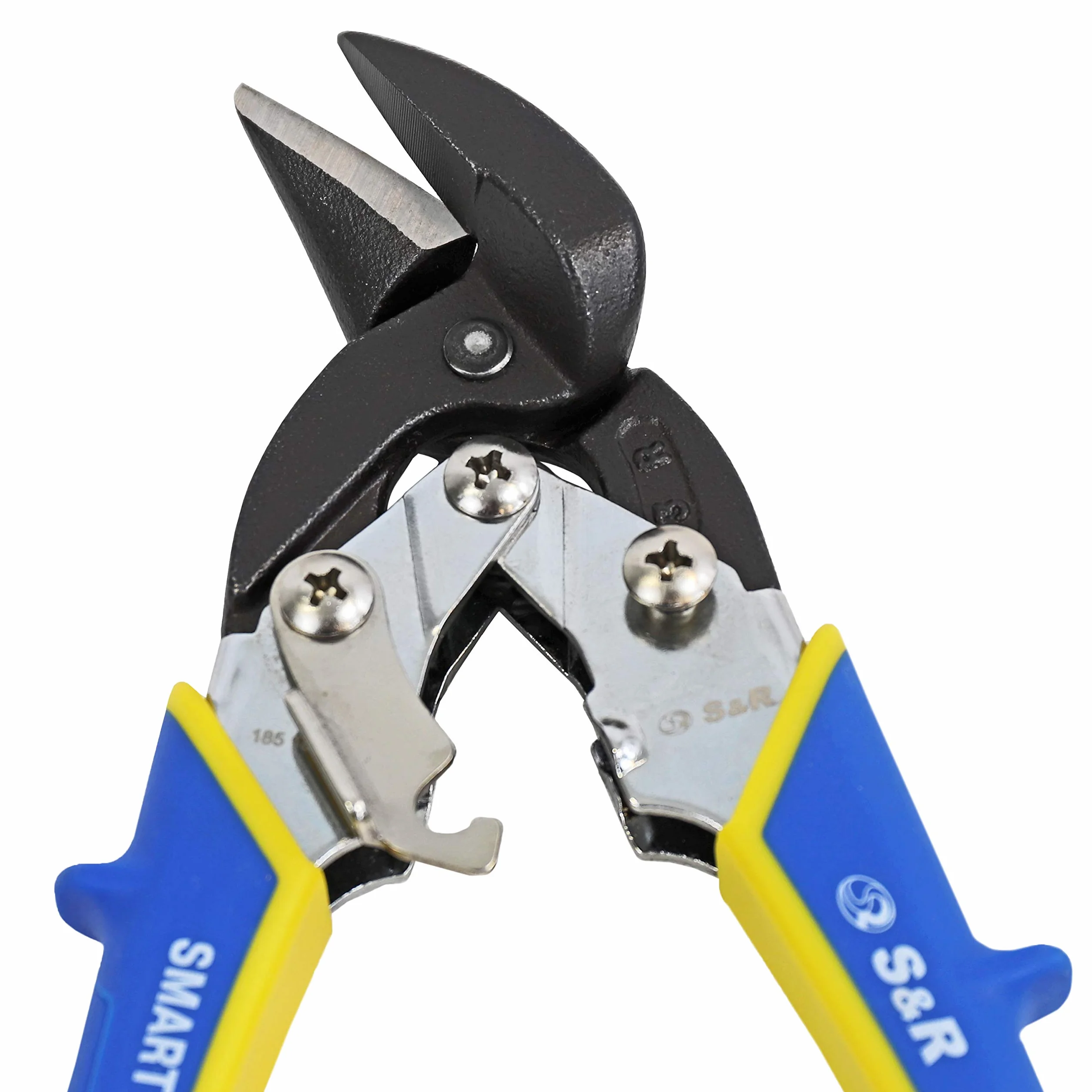 S&R Mini Cesoie per Lamiera. Forbici da lattoniere. 60 – 62 HRC. Taglio a destra