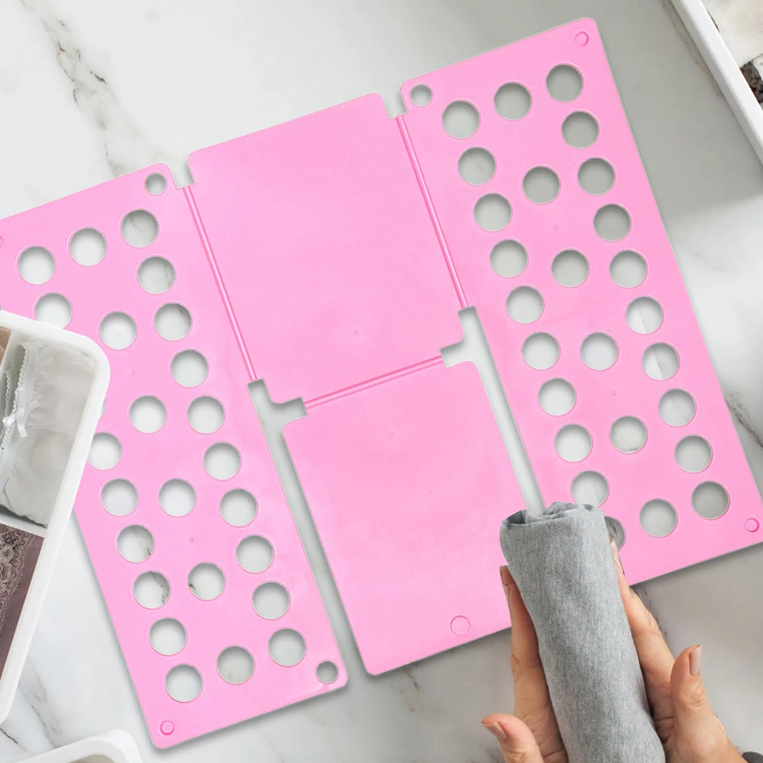 Tavola pieghevole per camicie, cartellina per vestiti | Organizer pieghevole per biancheria per adulti e bambini, abbigliamento domestico per dormitorio e casa