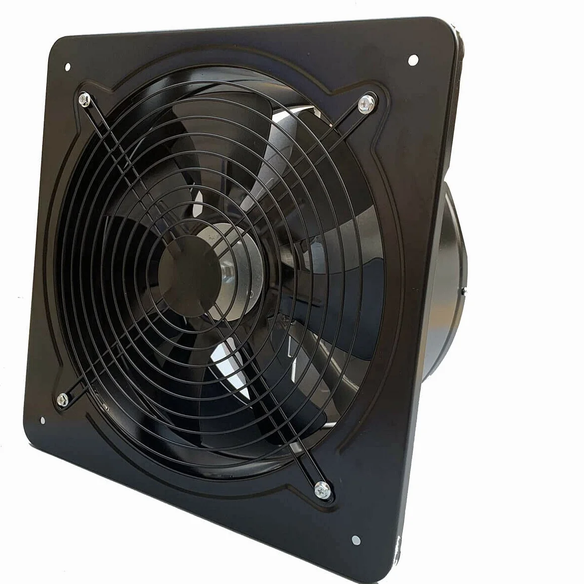 Ventola Aspirazione 300 mm Estrattore Aria Termosifoni Booster Ventilazione Parete Aspiratore Cucina Bagno