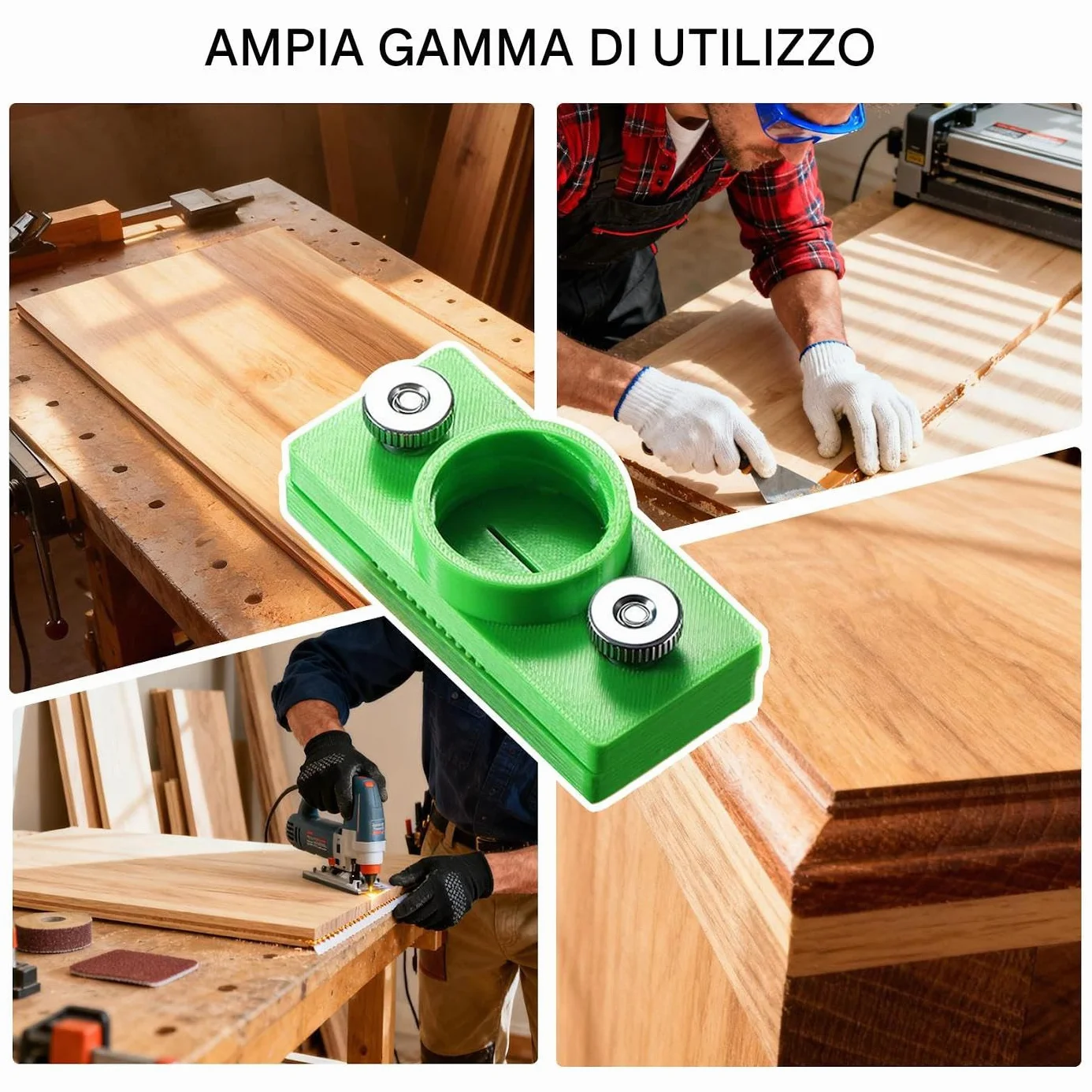 Applicatore Di Colla Per Legno | Applicatore Adesivo | Spalmatore Per Colla | Applicatori Di Adesivi Di Precisione | Strumento Di Diffusione Regolabile | Per Armadietti Per Mobili Con Bordi Per La Lav
