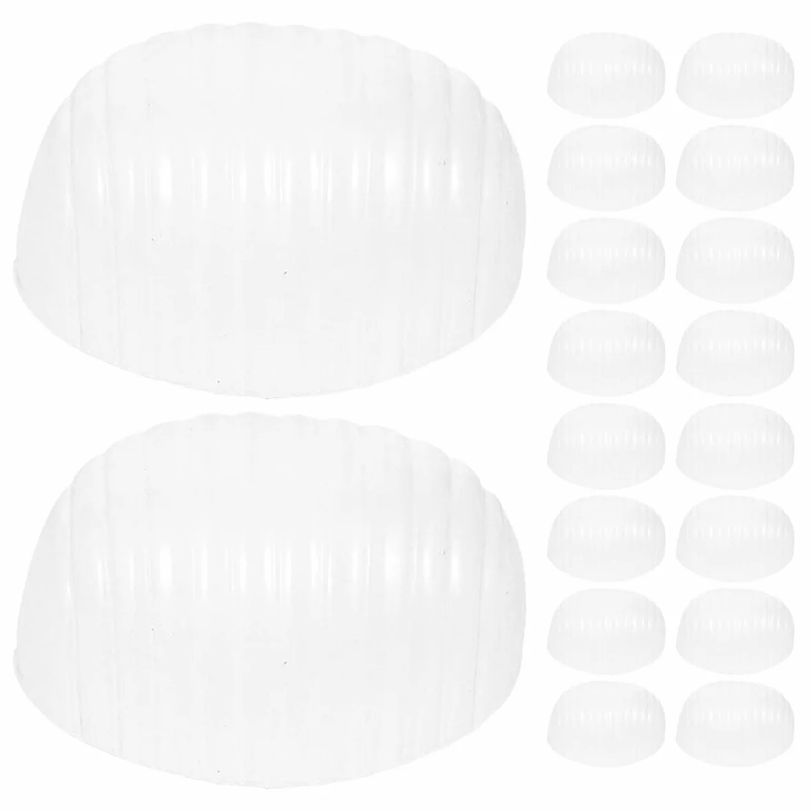 Porta Cappellini 20 Pezzi Supporto Interno Cappello in Pvc per Baseball e Cappelli Estivi