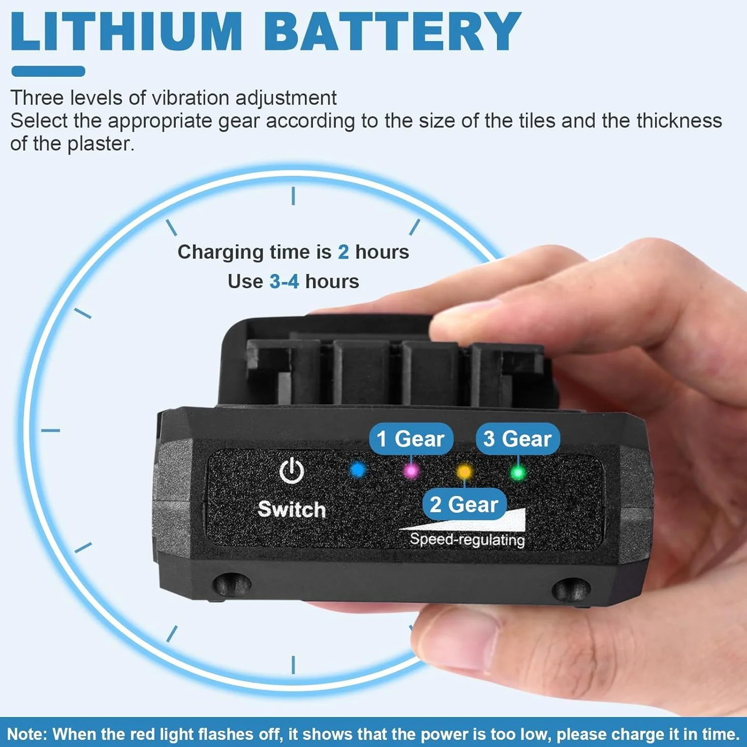 Martelli per piastrelle Batteria