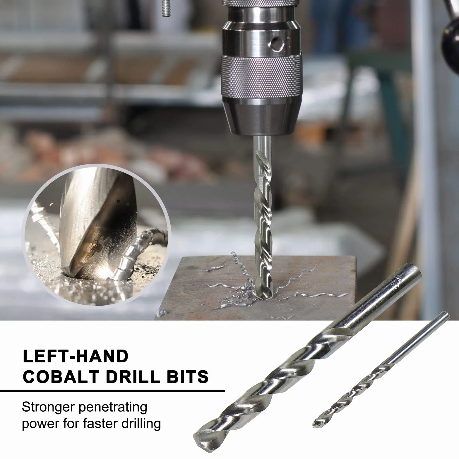 CCLIFE 26pcs Estrattori di bulloni antifurto a bussola Estrattore di dadi danneggiati Materiale Cr-Mo 8-19mm