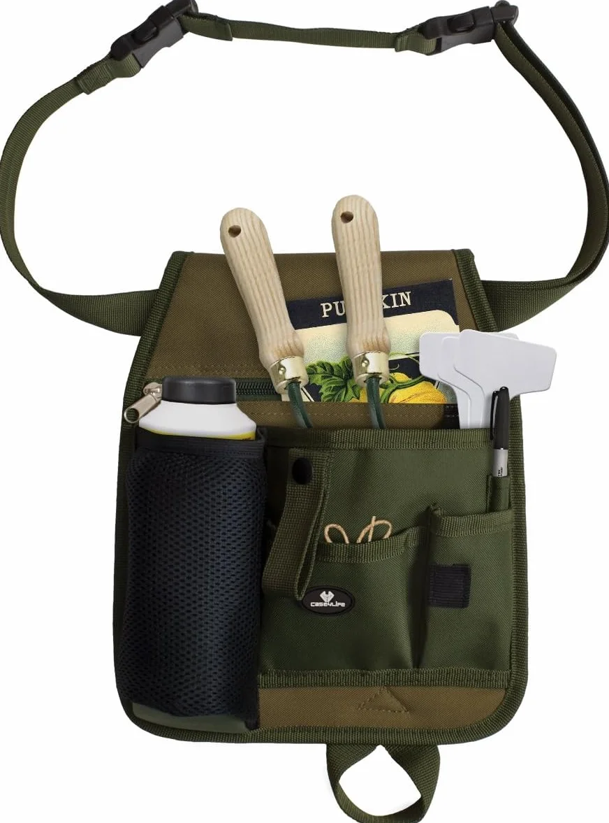 Case4Life Cintura Degli Attrezzi Borsa Titolare Giardino Giardinaggio Garanzia a Vita