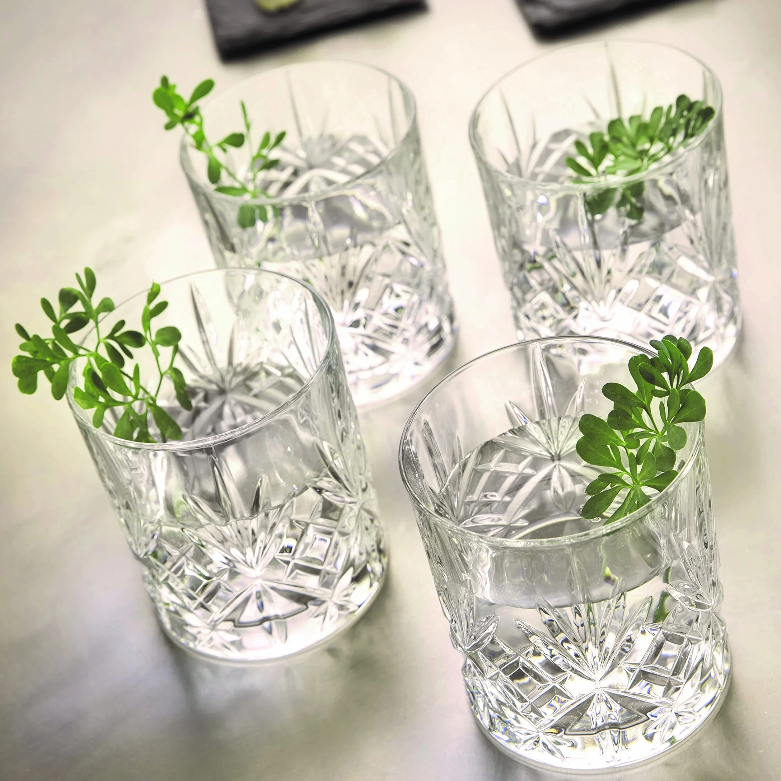 RCR Cristalleria Italiana S.p.a. Linea Melodia Bicchieri da Acqua in Vetro Set 6 Pezzi 31 cl