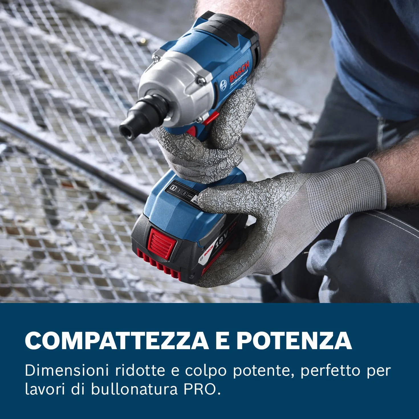 Bosch Professional GDS 18V-350 Avvitatore a massa battente 18V System