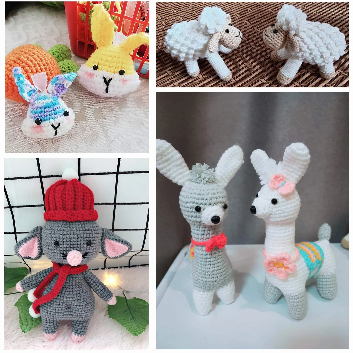 TOAOB 50 Pezzi Occhi di Sicurezza per Amigurumis con Rondelle 6 mm Nero Plastica Occhietti per Bambole Creazione Animale all'Uncinetto Pupazzi Creazione Artigianato Lavoretti