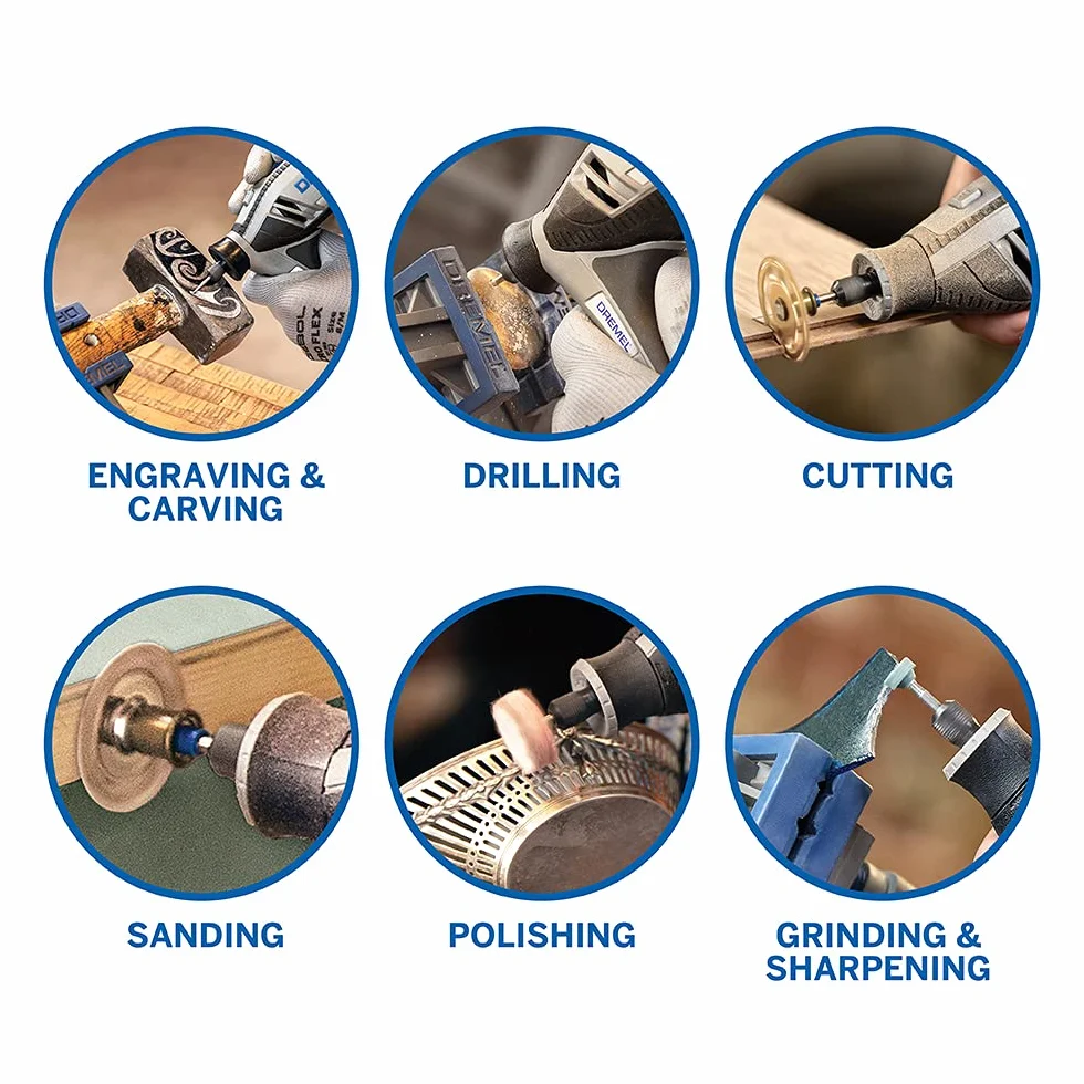 Dremel 4250 Utensile Rotante 175 W Kit Multiuso 45 Accessori Velocità Variabile 5000-35000 RPM