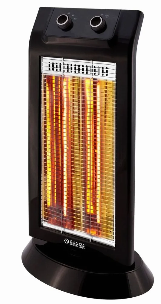 Olimpia Splendid 99579 Carbon Black Stufa a Infrarossi 1100 W 220-240 V Nero Ricondizionato