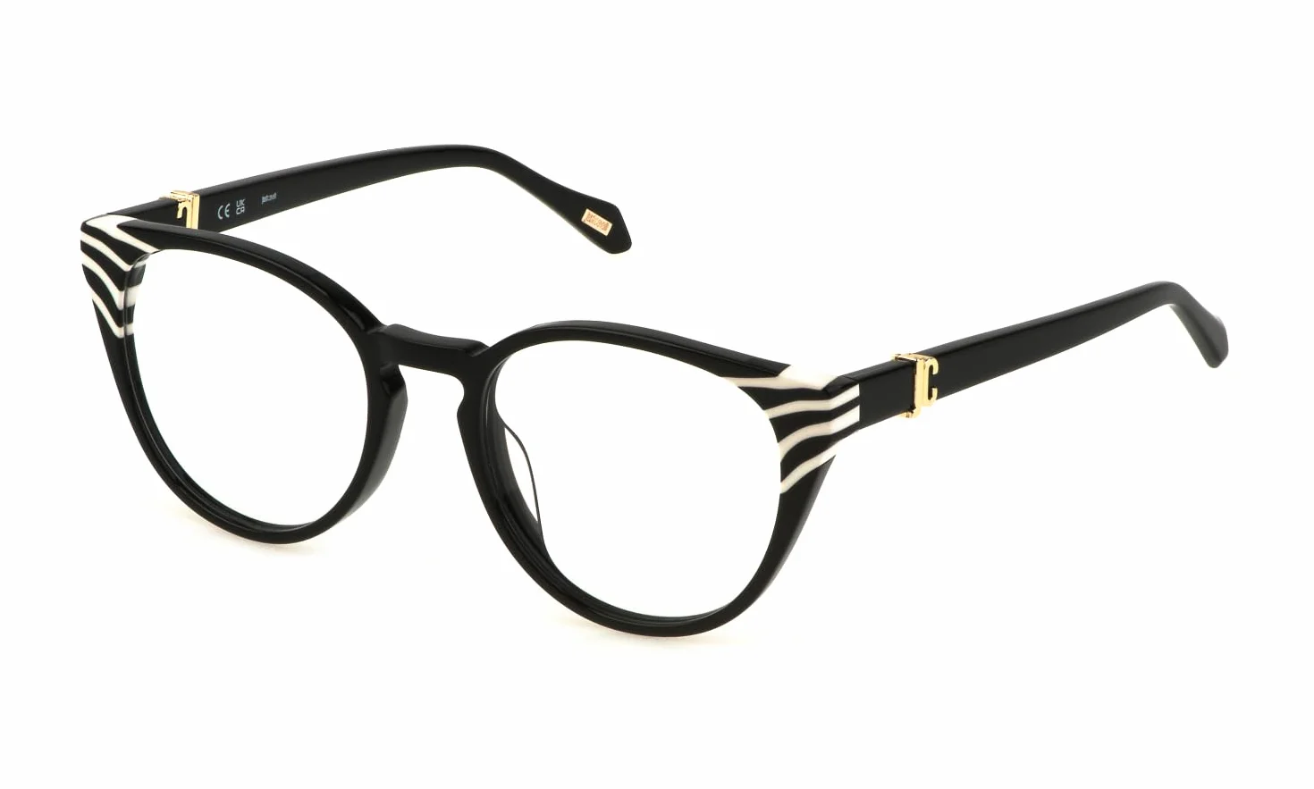Just Cavalli VJC046V 0981 NERO CON ASTE BIANCHE 51/19/140 Donna