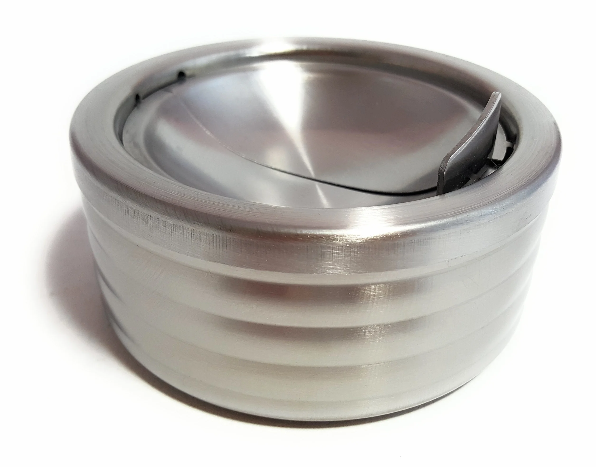 Posacenere antivento in acciaio inox richiudibile