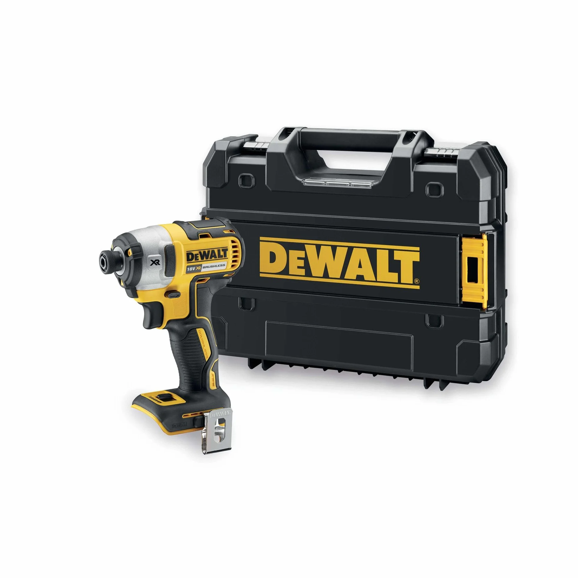 DEWALT DCF887NT-XJ Avvitatore impulsi 1/4" brushless in valigatta tstak senza batterie e caricabatteria
