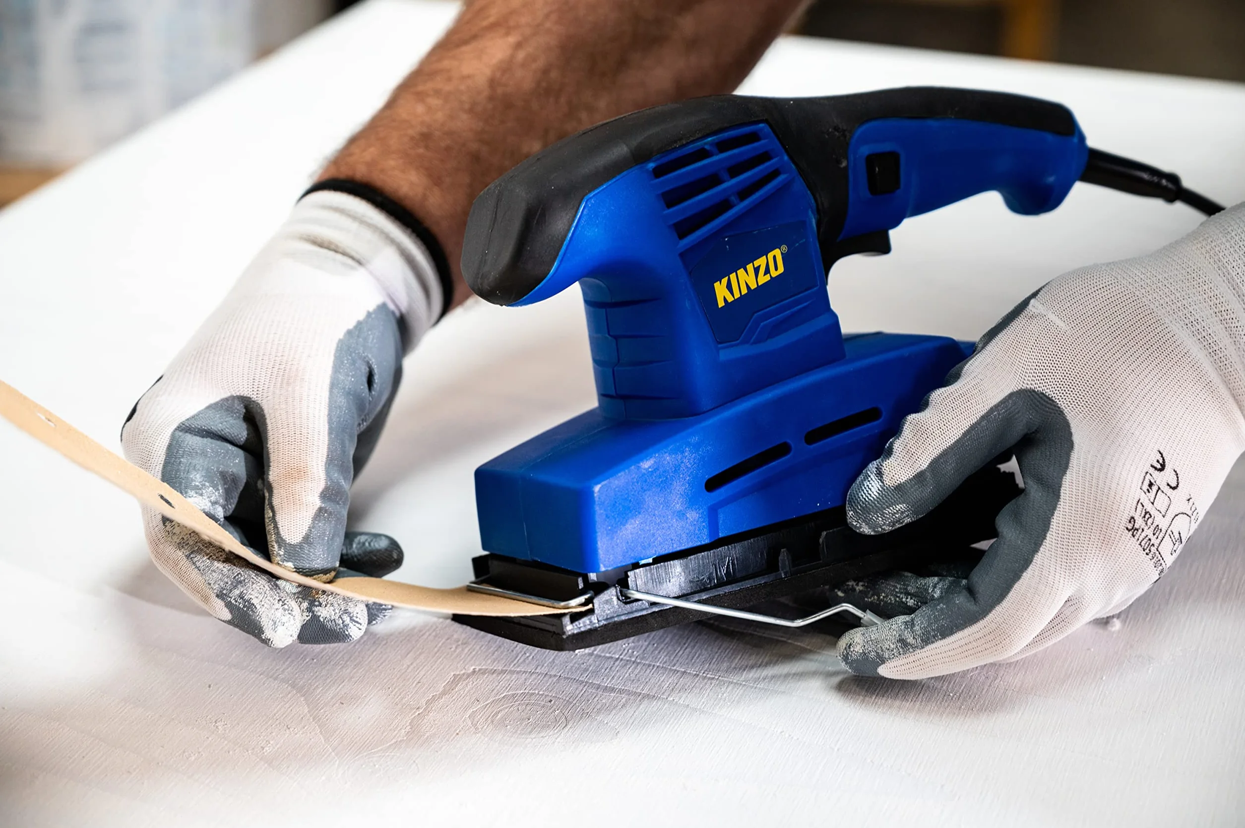 Kinzo Levigatrice orbitale 230 V Lavorazione del legno