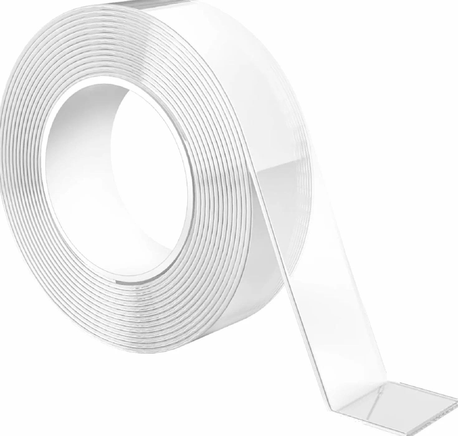 GRIFEMA GA4001-1 Nastro Biadesivo Extra Forte, 3 Metri Nastro Biadesivo Trasparente, Impermeabile, per Pareti e Moquette
