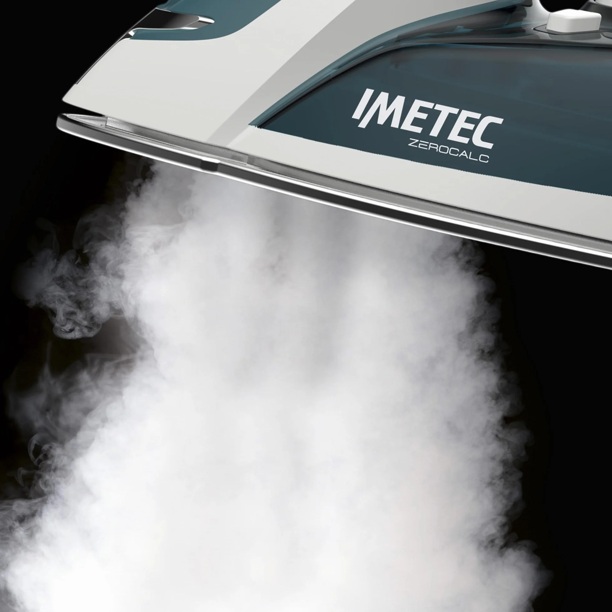 Imetec ZeroCalc Z1 2500 Ferro da Stiro a Vapore 2200 Watt Piastra Acciaio Inox Colpo Vapore 120 g