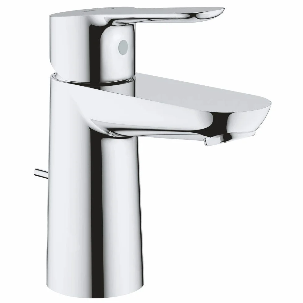 Grohe 23328000 BauEdge Miscelatore Monocomando per Lavabo, Cromo, Taglia S