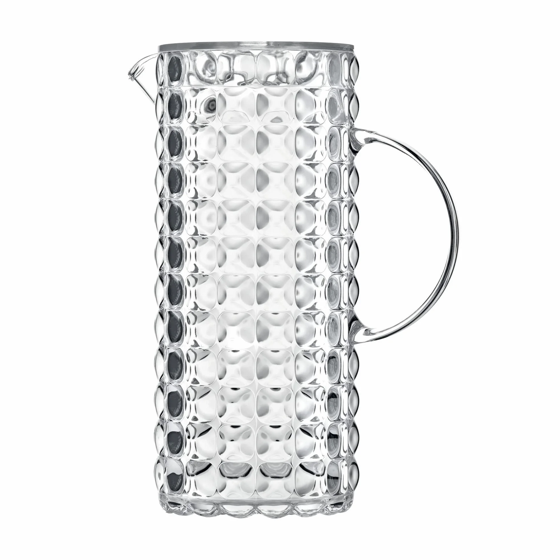 Guzzini Tiffany Caraffa con Coperchio Trasparente 1750 cc 25,5 cm
