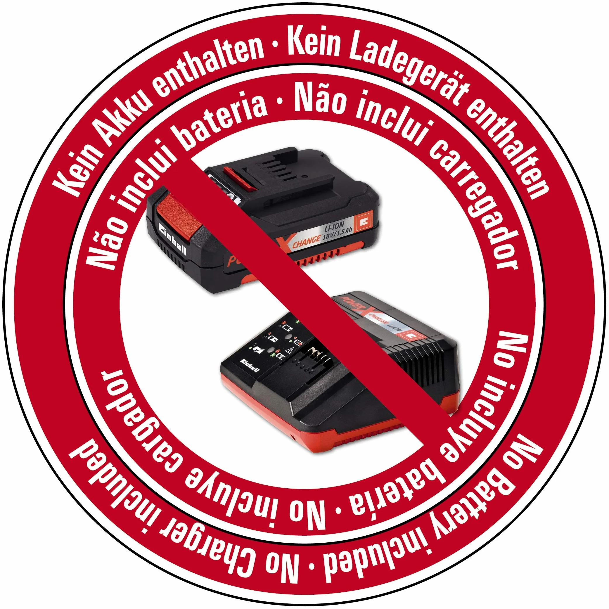 Einhell Compressore ibrido Power X-Change Pressito (Li-Ion, 18V, funzione ibrida: con cavo corrente o batterie; pompa ad alta e bassa pressione, incl. set 3 adattatori; senza batteria e caricatore)