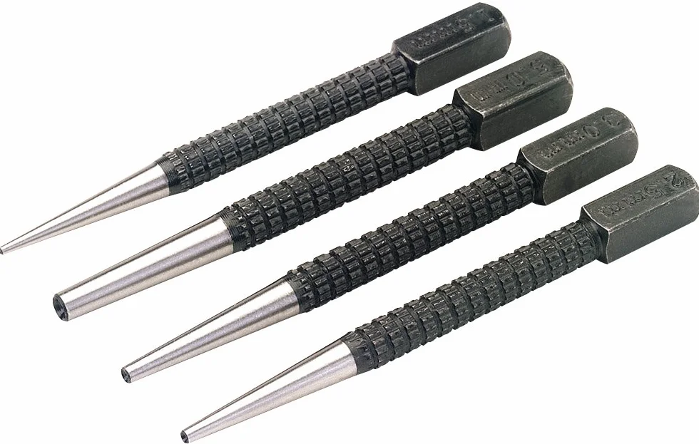 Draper Draper 354801 5935480 - Set di 4 inserti per svasare chiodi/perni