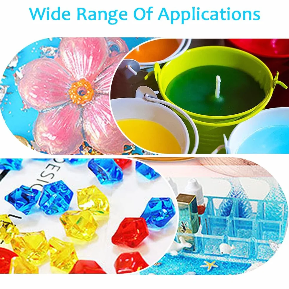 Colorante Liquido per Candele - Set 12 Colori in Cera 10ml per Cera di Soia e d'Api
