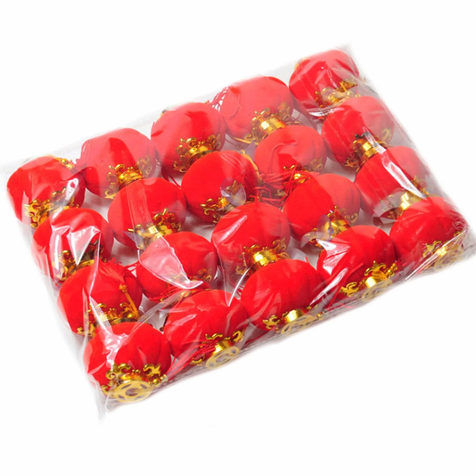 20 PCS Lanterna Rossa Cinese Piccola, Mini Festival di Primavera Lanterna Fortunata, Adatto per Festival di Primavera, Feste, Matrimoni e Decorazioni per la Casa