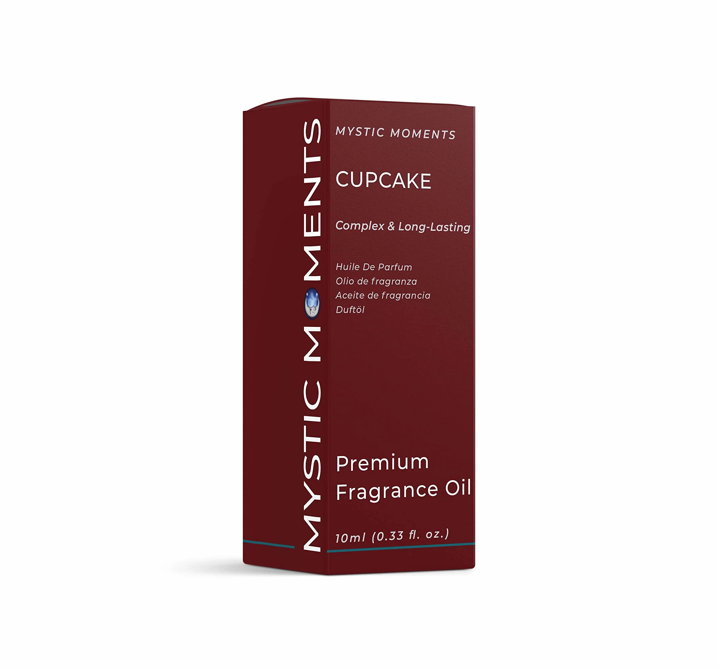 Mystic Moments | Olio di fragranze di cupcake - 10 ml - perfetto per saponi, candele, bombe da bagno, bruciatori ad olio, diffusori e articoli per la cura della pelle e dei capelli