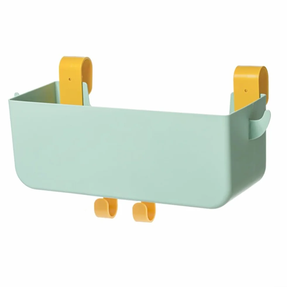 ReachMall Mantieni Il per Tuo Letto a Castello ordinato con Questo Cestino portaoggetti da Appendere al Comodino (Verde)
