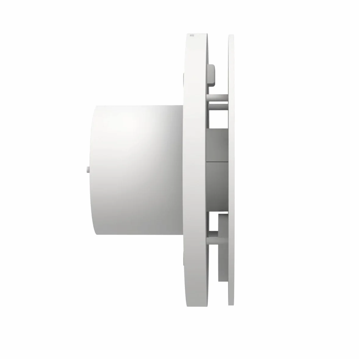 Aspiratore WIFI da parete ad aspirazione assiale serie Ario W 230Vac Bianco Foro Ø90