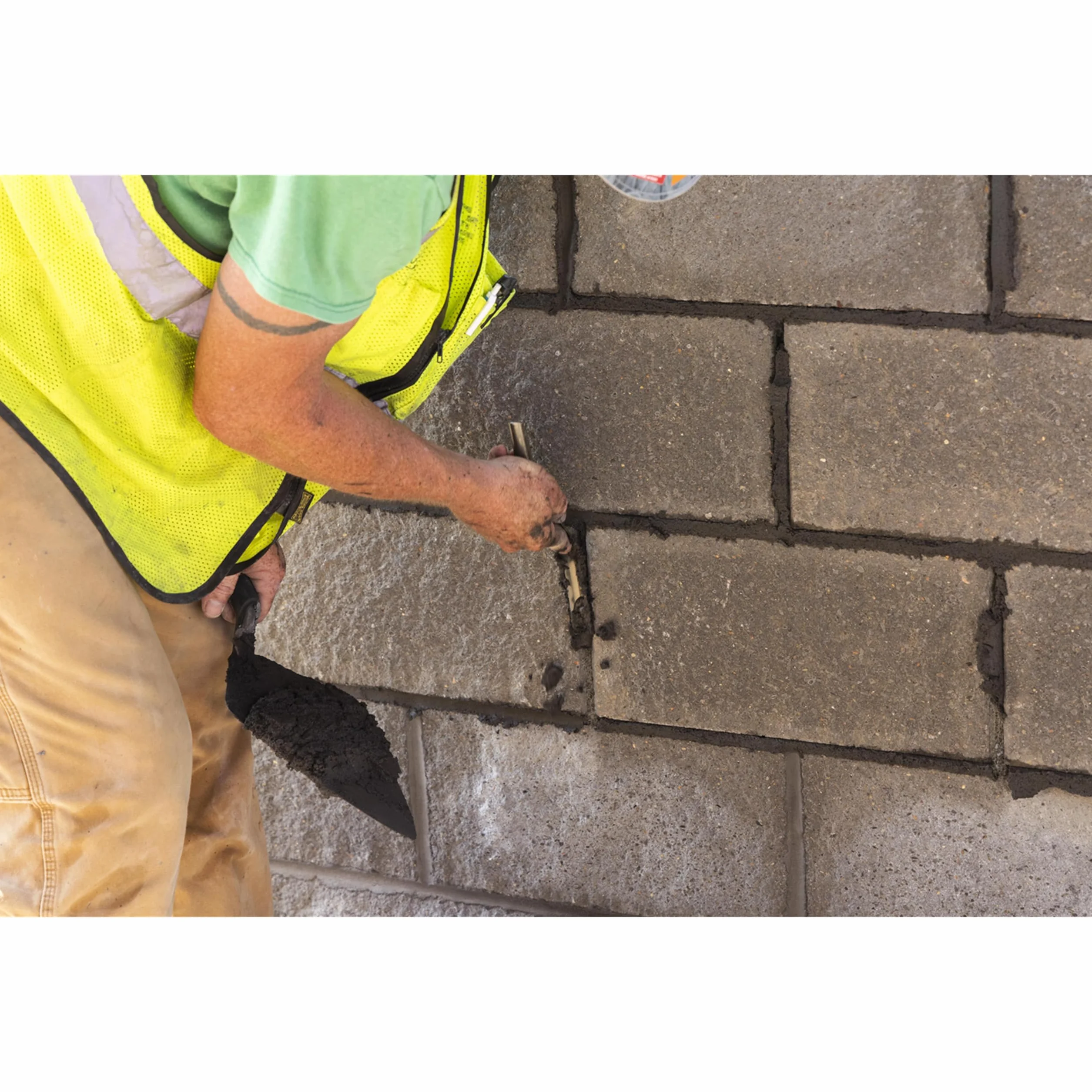 Giuntatrice per mattoni Marshalltown in acciaio al carbonio, cazzuola per giunti, dimensioni dei giunti 10 e 13 mm, eccellente strumento per muratura