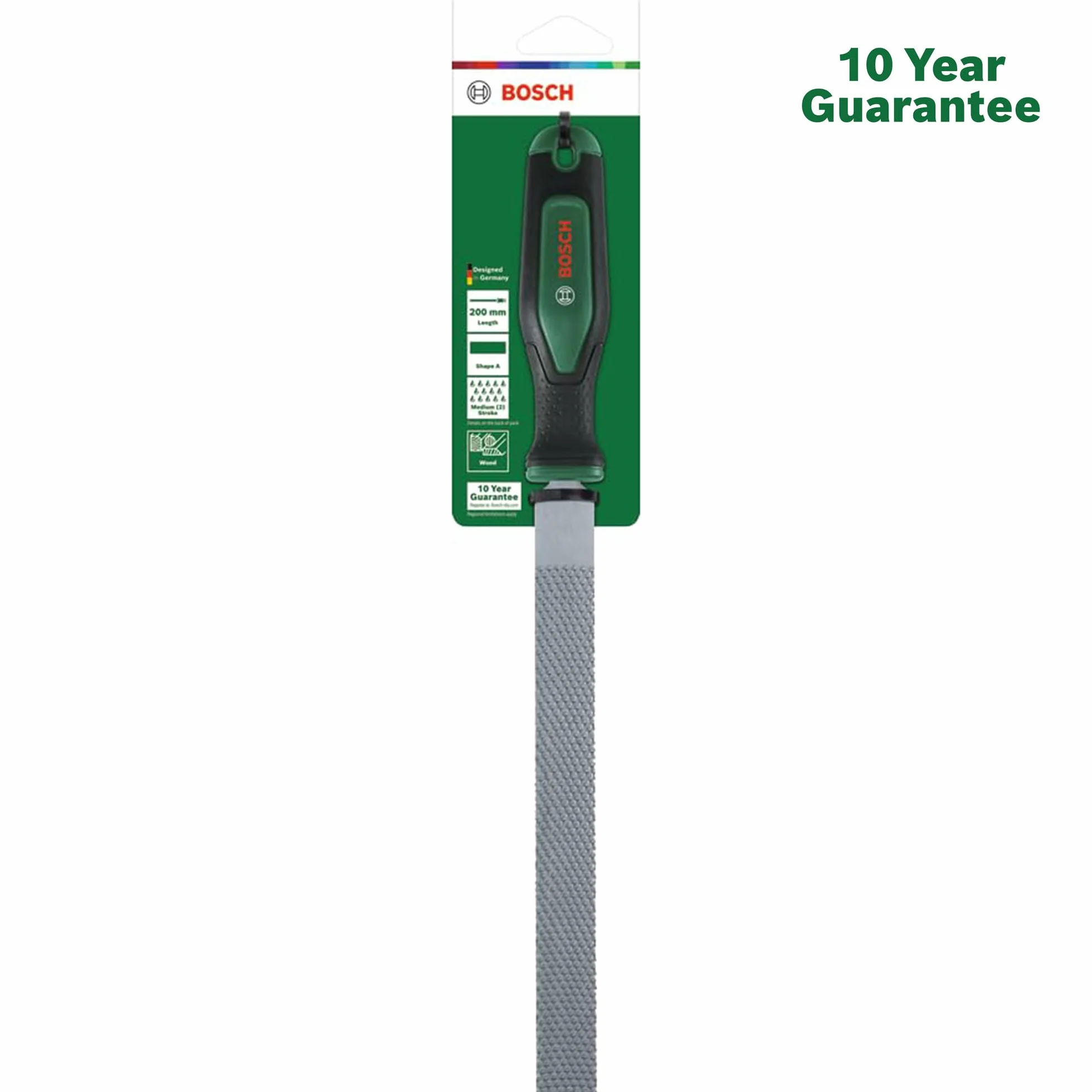 Bosch Raspa piatta per legno da 200 mm / 8&,quot, (Accessori Utensili Manuali)