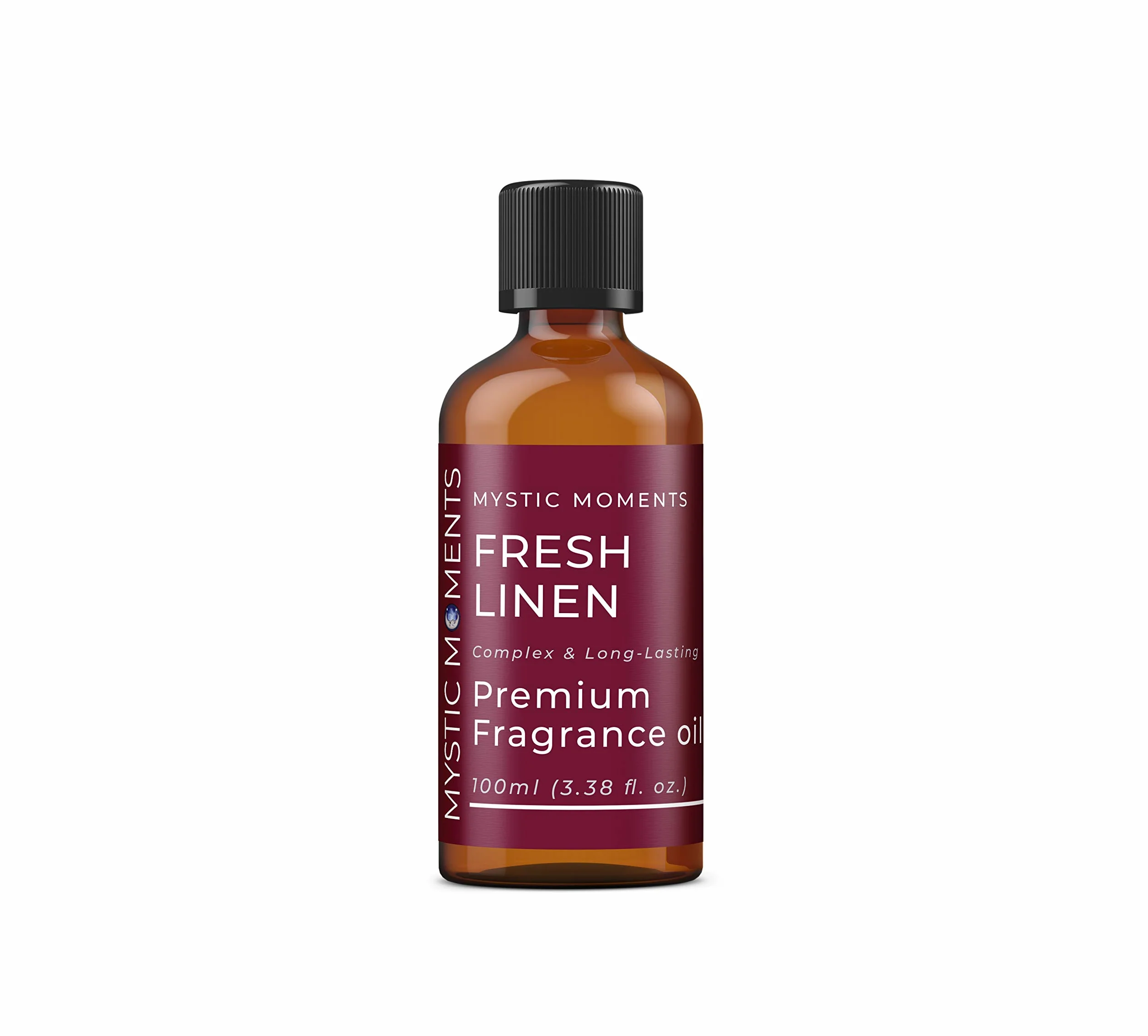 Mystic Moments | Olio di profumo di lino fresco - 100 ml - perfetto per saponi, candele, bombe da bagno, bruciatori di olio, diffusori e articoli per la cura della pelle e dei capelli