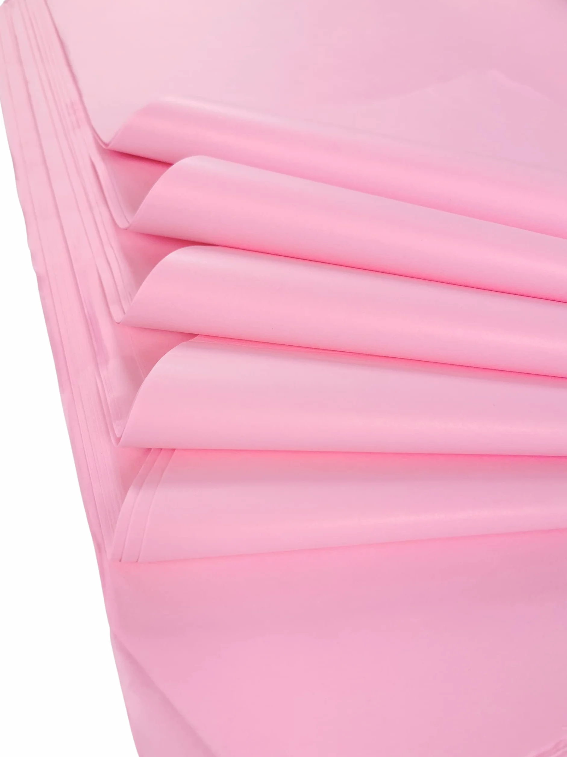 Carta velina rosa, 25 fogli grandi, carta artistica priva di acidi, perfetta per confezioni regalo, conservazione, imballaggio, confezioni sfuse per l'archiviazione e l'archiviazione e la distruzione