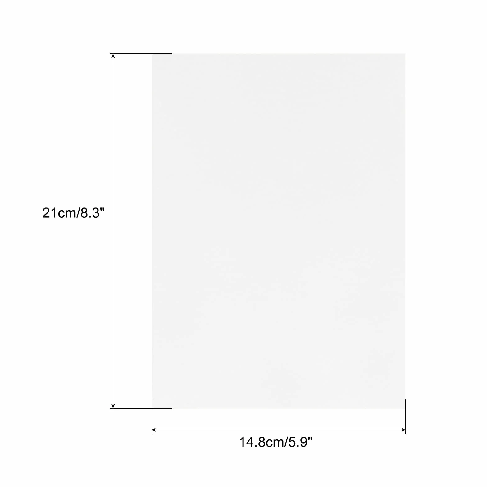 QUARKZMAN Carta Velina Colorata, 40 Fogli Trasparenza Argento 8.3" x 5.9" Carta Velina Stampabile, Fogli Trasparente per Stampare Inviti Nozze Stampante a Getto d'Inchiostro e Laser