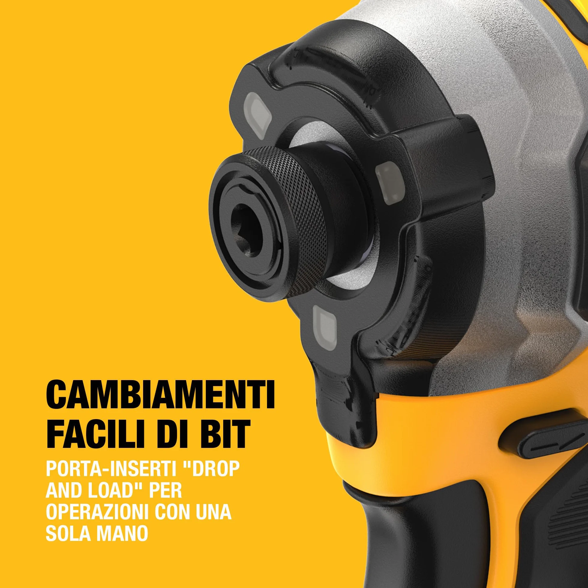 DEWALT Avvitatore a Impulsi Compatto Senza Spazzole 18V XR DCF850N-XJ