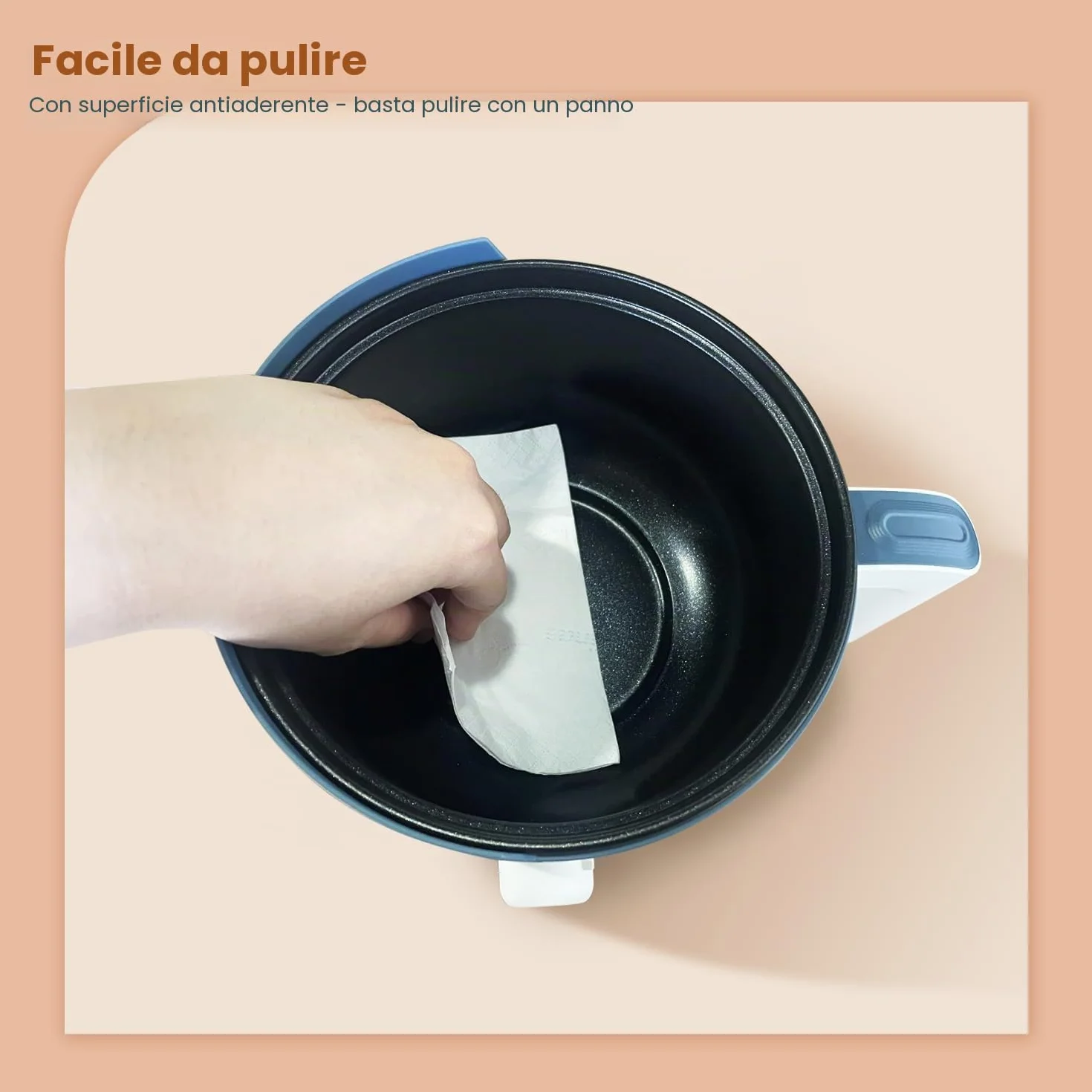 LINGQIAN Fusciera per la produzione di candele con beccuccio, pentola elettrica con stoppino, adesivo per stoppini, centraggio, cucchiaio per mescolare