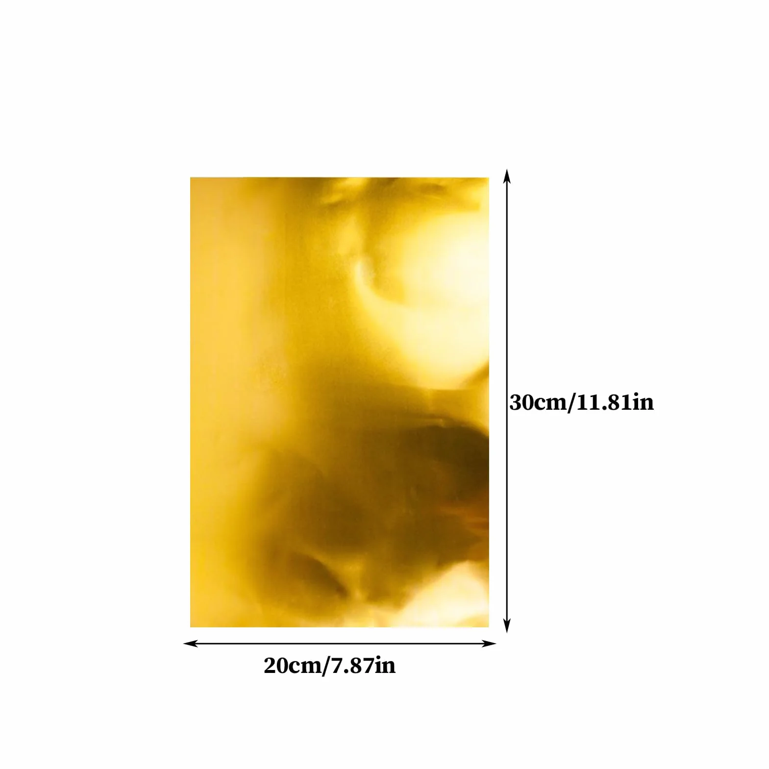 Fogli Di Lamina Per Sbalzo 0.07mm Alluminio 10 Pezzi Forniture Artistici