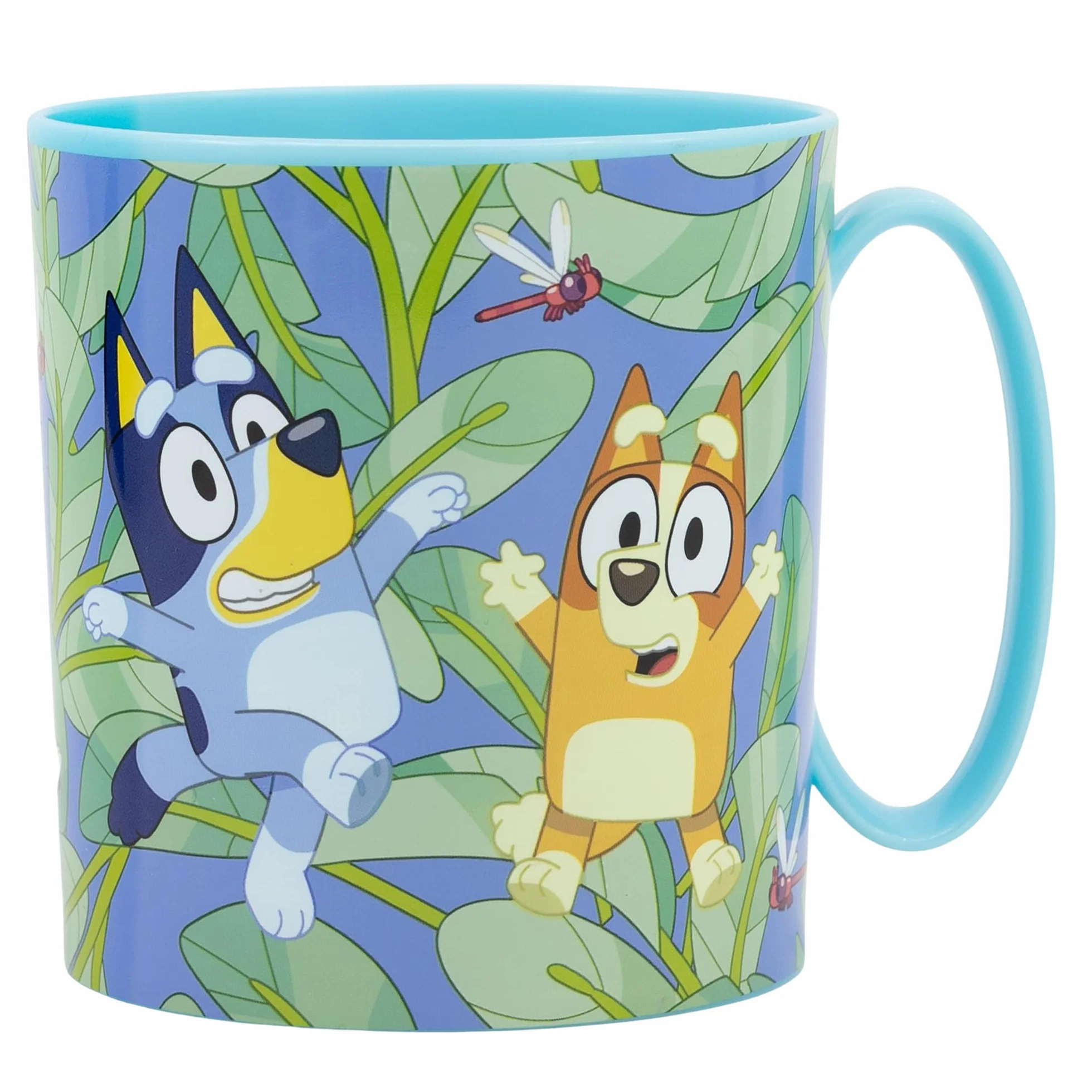 Bluey Tazza Bambini Plastica 390ml Adatta Microonde Resistente Riutilizzabile