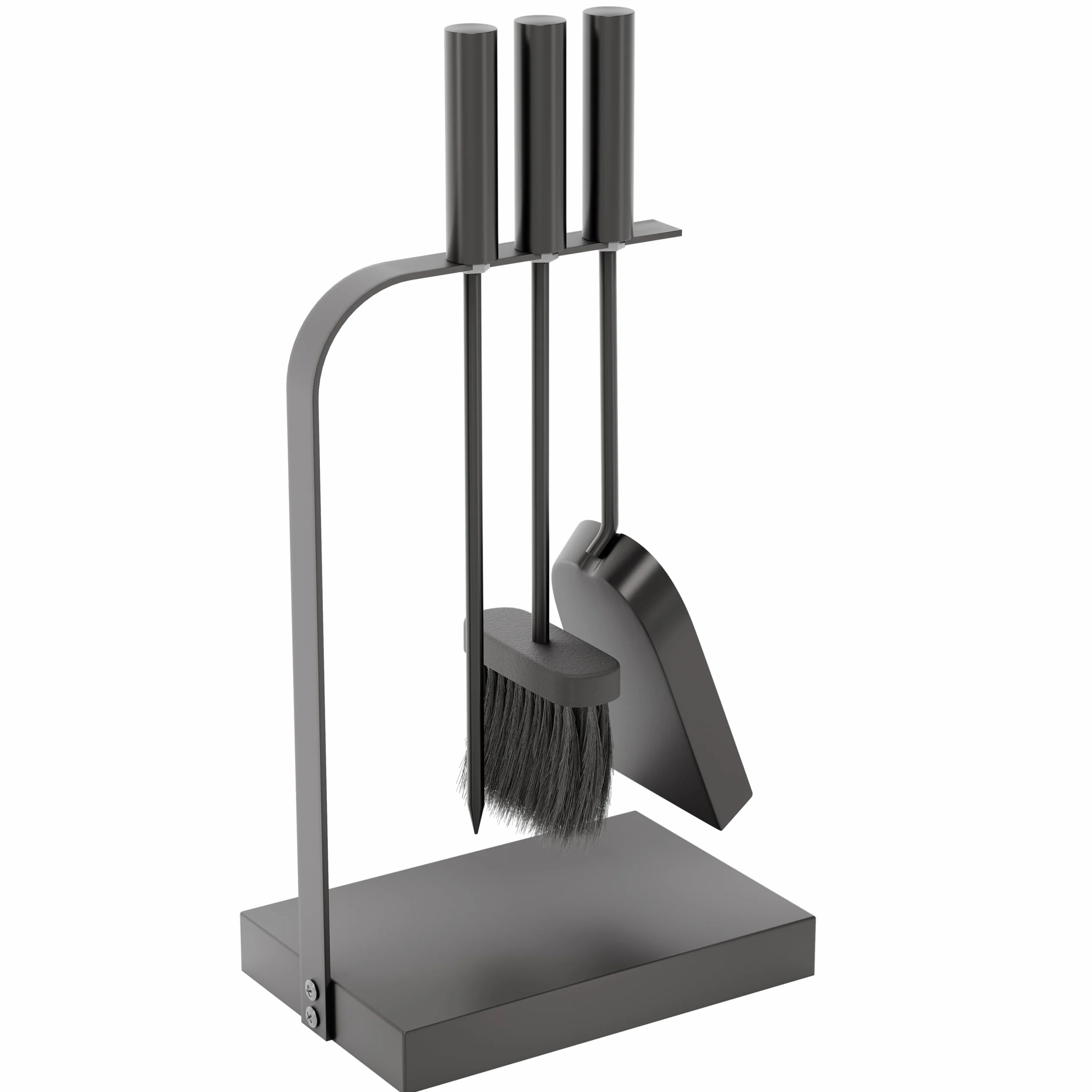 Aston Fuoco Companion Set 4 Pezzi Metallo Nero