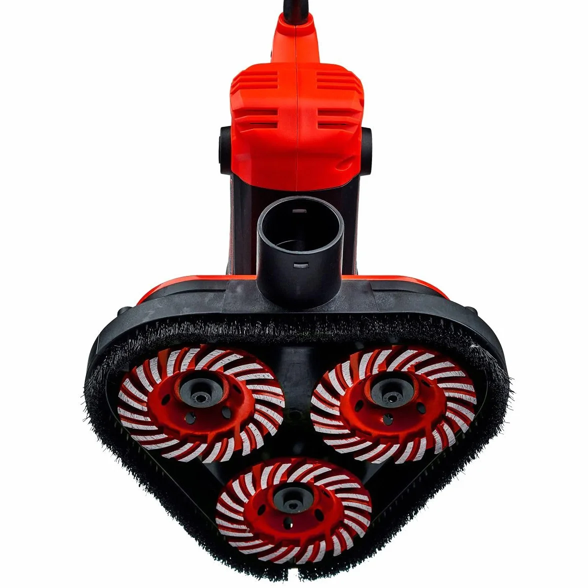 Smerigliatrice universale SENDI TRIPPLE GS - Levigatrice per superfici come calcestruzzo, adesivo, vernice ecc - Tre assi rotanti intercambiabili - Motore potente - 2450 W e 230 V - Include lucidatura