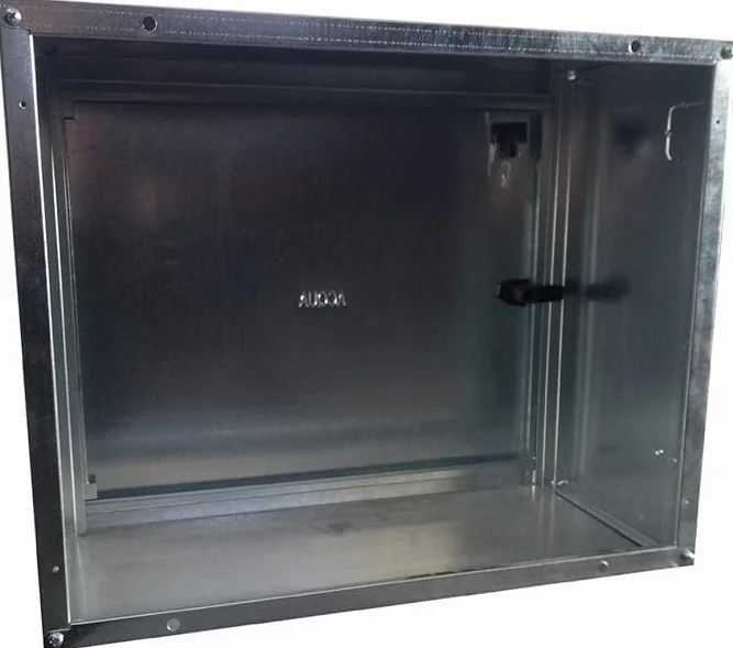 Cassetta Contatore Acqua in Lamiera Zincata 6/10 CM 30X40X25