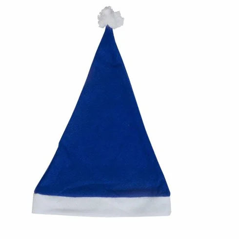 Lotto di 50 cappellini di PAPA NOEL blu