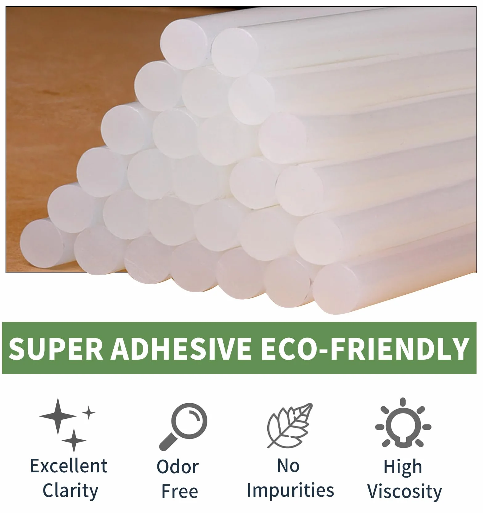 20 Pz Colla a Caldo Bastoncini 11x200mm Stick Colla a Caldo 11mm per Pistola Colla a Caldo,Trasparente e Ad Asciugatura Rapida,per Fai da Te,Artigianato,Riparazione e Fissaggio